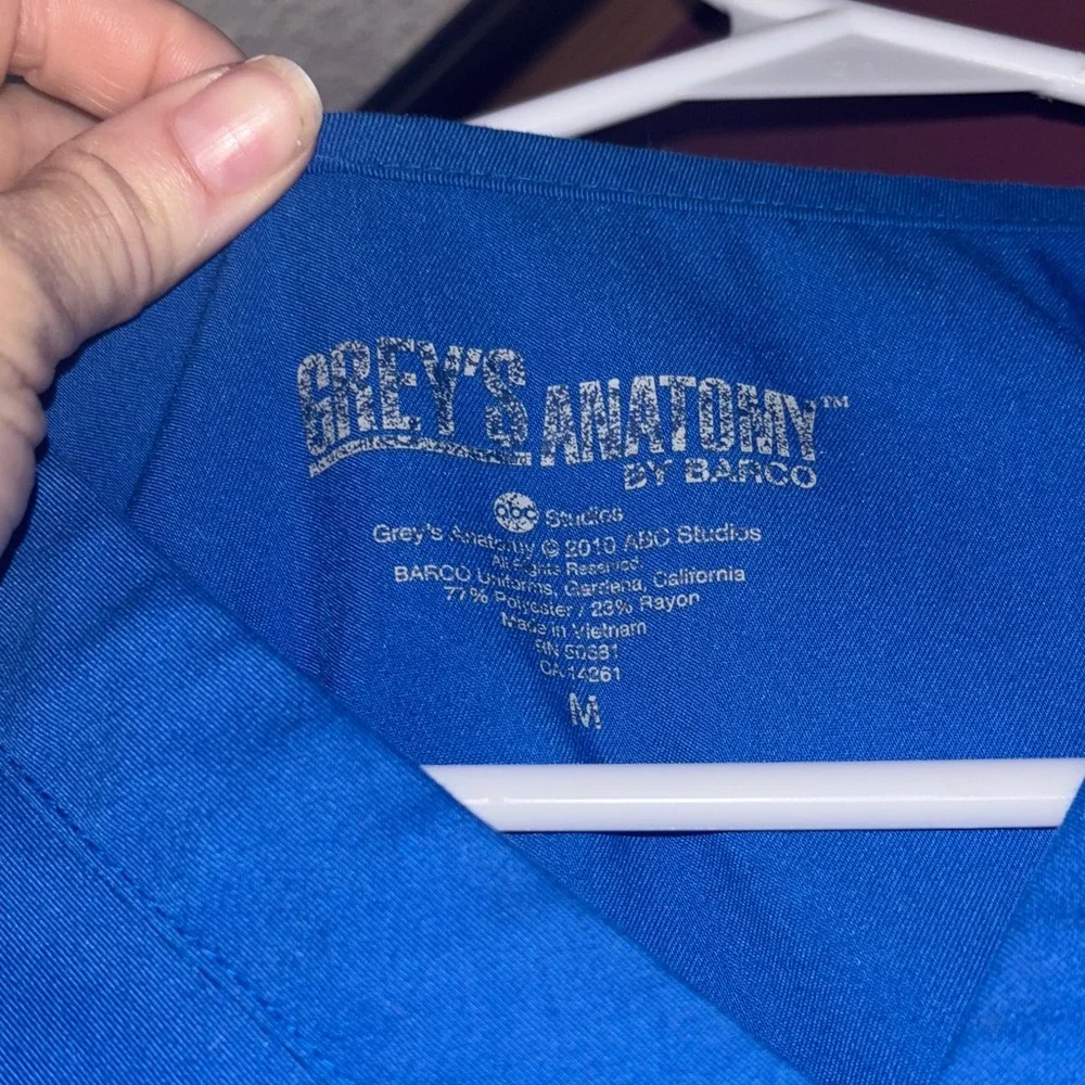 Blue Scrub Set - Picture 3 of 6
